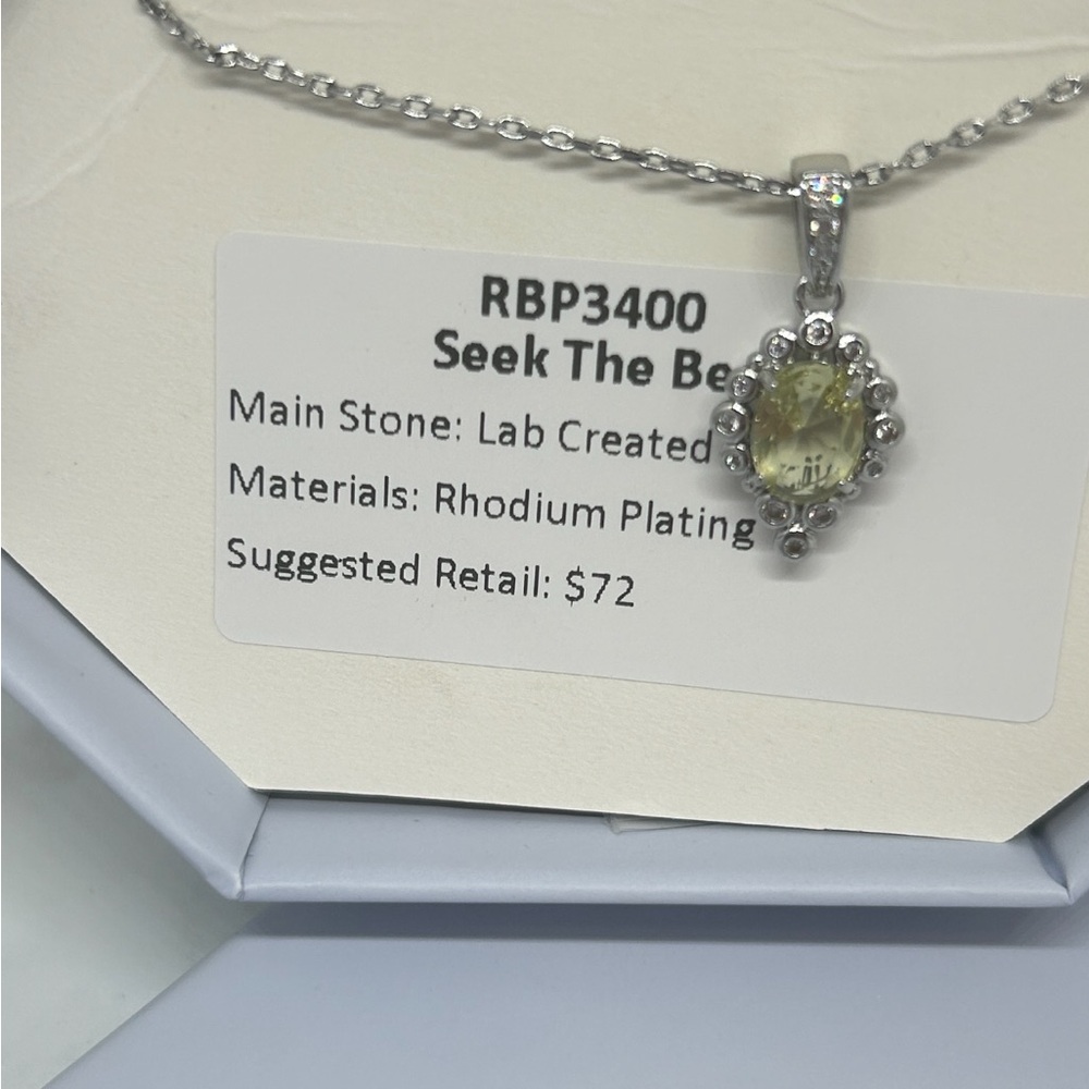 Bomb Party citrine necklace citrine